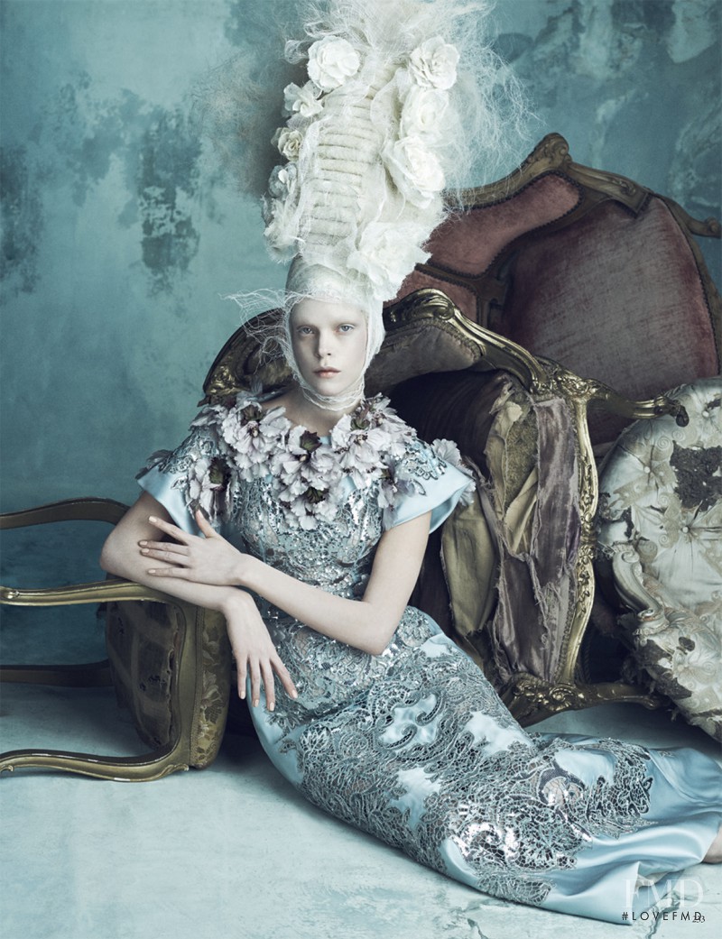 Meghan Collison featured in Opulenz à la Marie Antoinette, May 2014