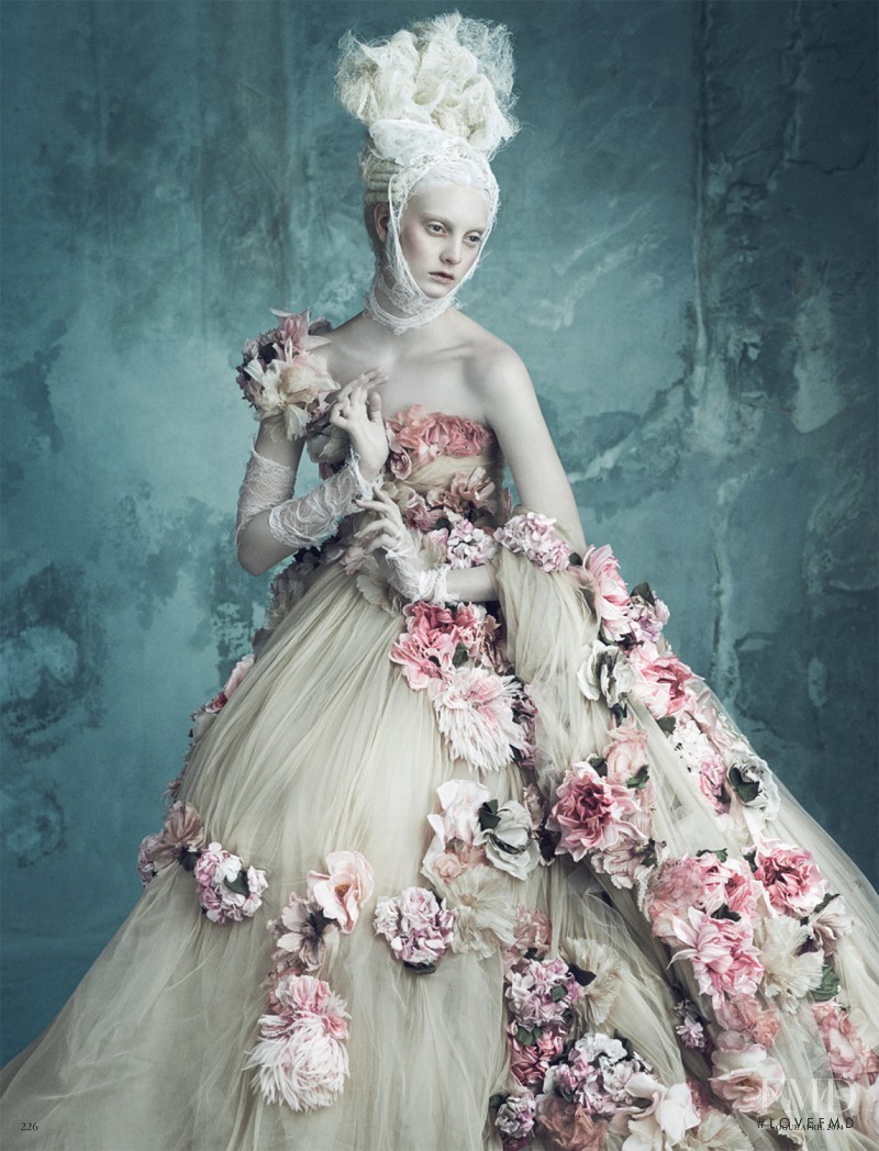 Codie Young featured in Opulenz à la Marie Antoinette, May 2014