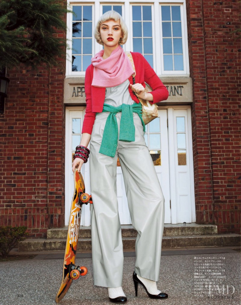 April Tiplady featured in Mode Lesson In Chanel, April 2014