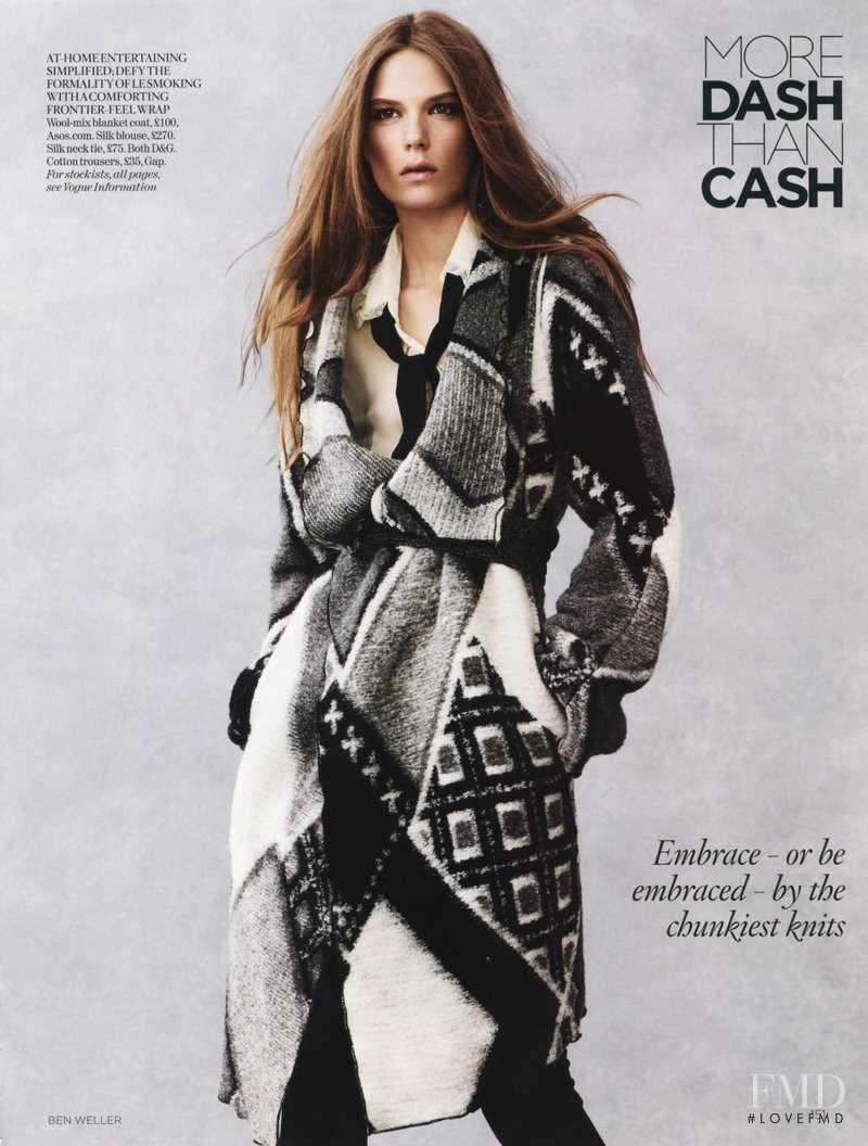 Caroline Brasch Nielsen featured in Warm Welcome, November 2010