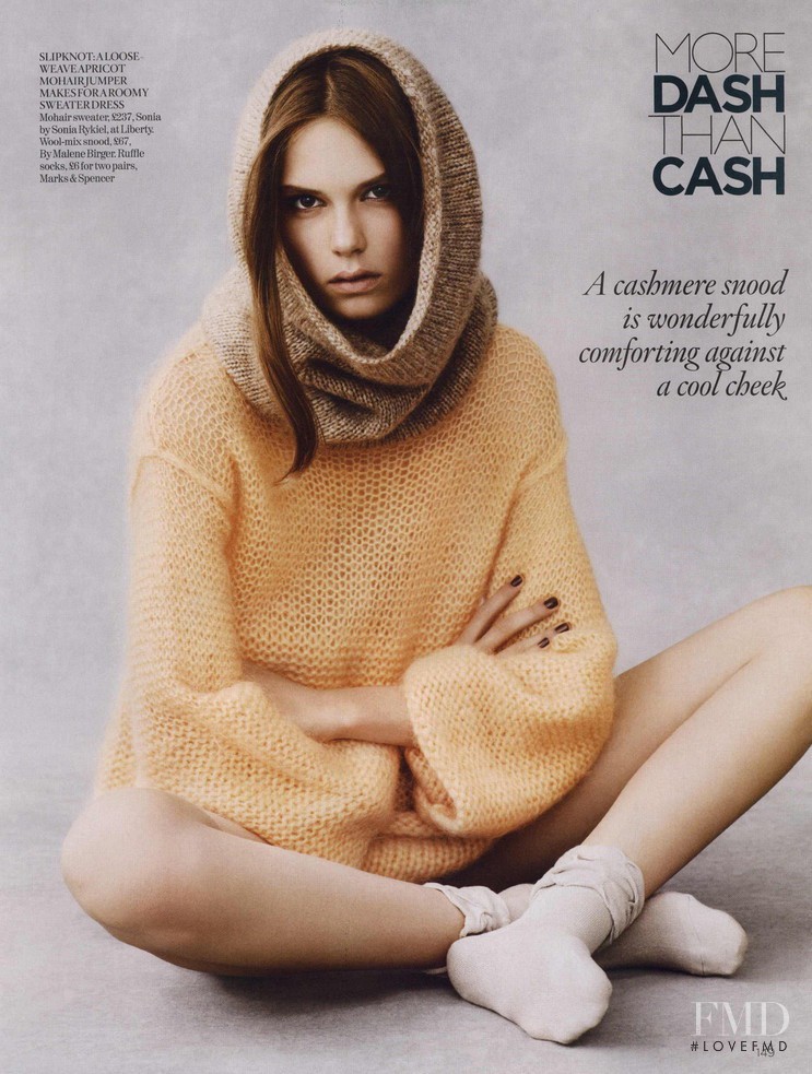 Caroline Brasch Nielsen featured in Warm Welcome, November 2010