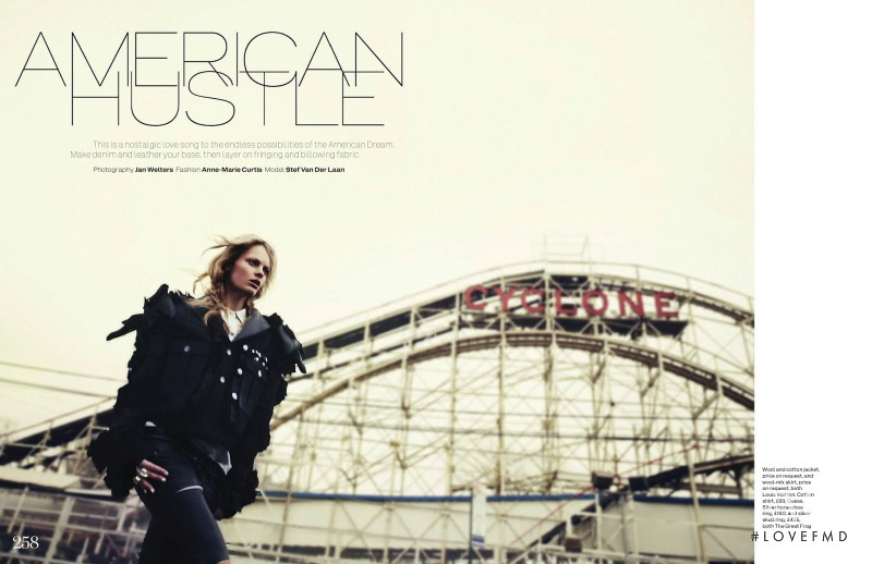 Stef van der Laan featured in American Hustle, April 2014