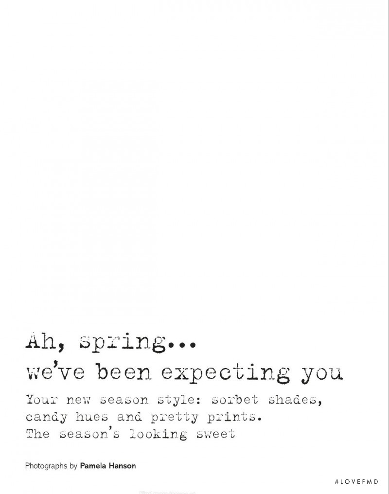 Ah, Spring ... We\'ve Been Expectin You, April 2014