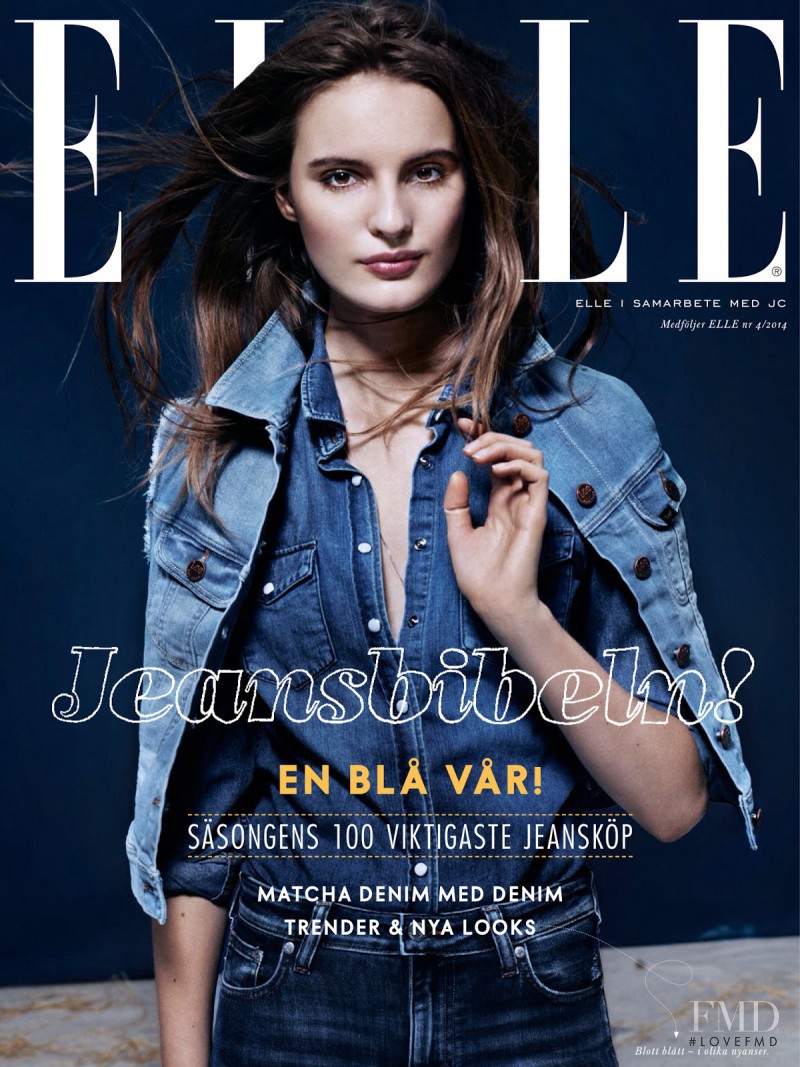 Tilda Lindstam featured in Jeans Special - Blaskala, April 2014