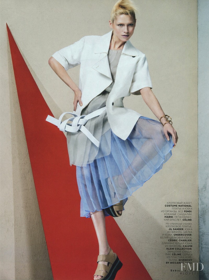 Hana Jirickova featured in Range Of Ideas, April 2014