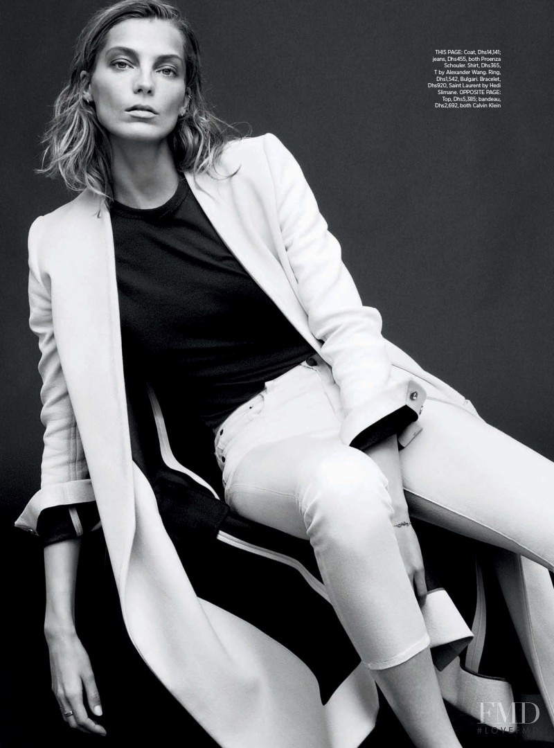 Daria Werbowy featured in The Face Of Beauty Now, March 2014