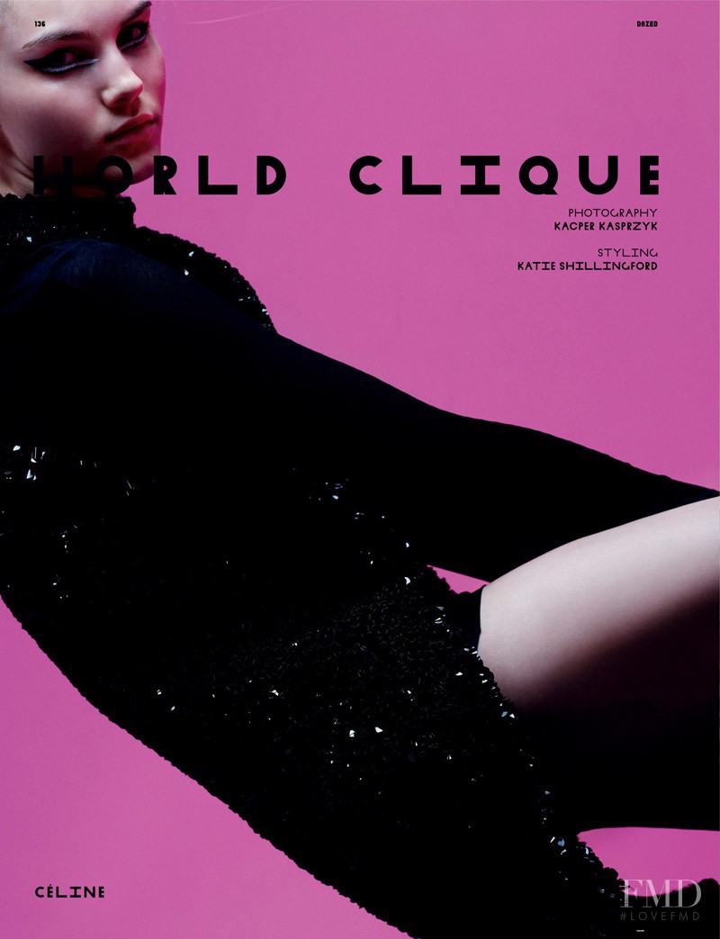 Julija Steponaviciute featured in World Clique, September 2010