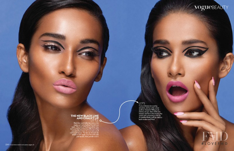 Nidhi Sunil featured in Beauty - Do Or Dare, March 2014