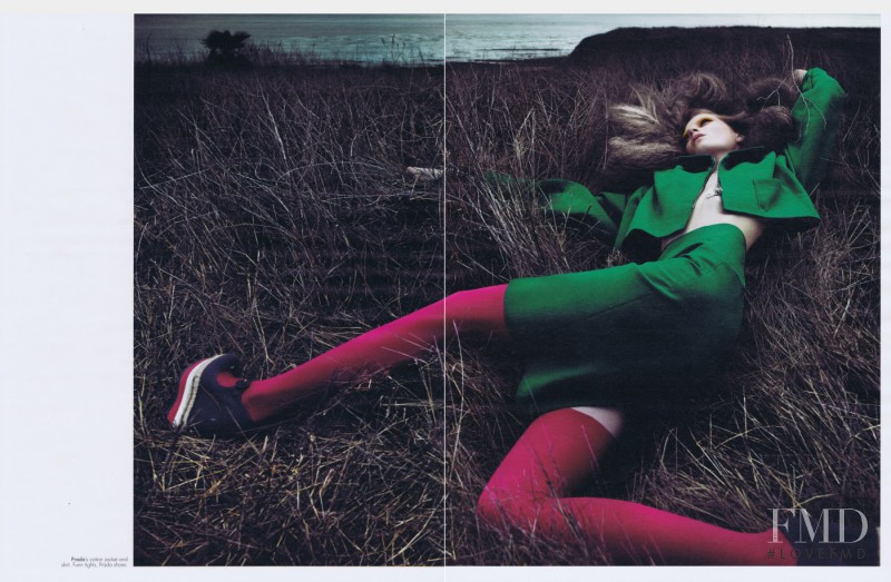 Caroline Brasch Nielsen featured in Against Nature, March 2011