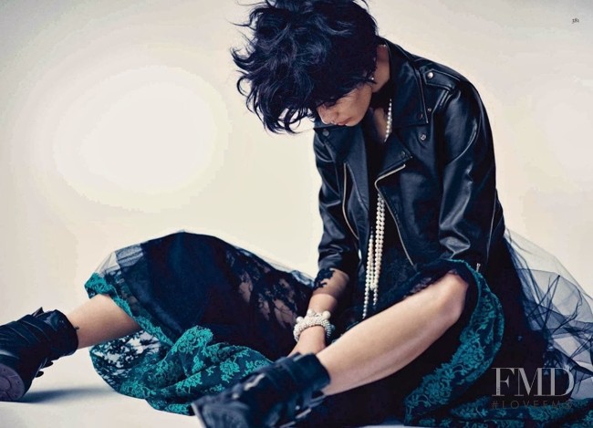 Ming Xi featured in Back In Black, April 2014