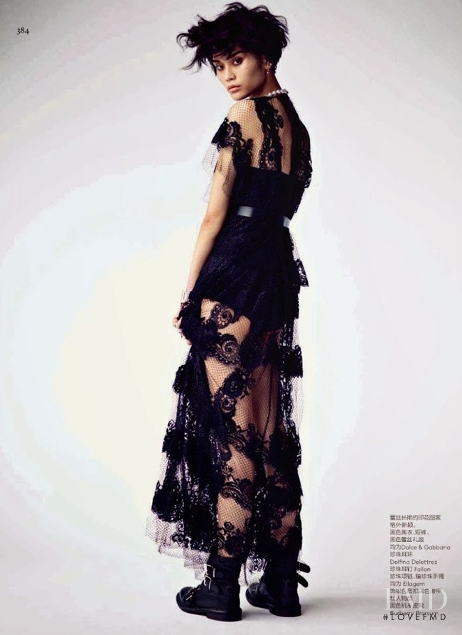 Ming Xi featured in Back In Black, April 2014