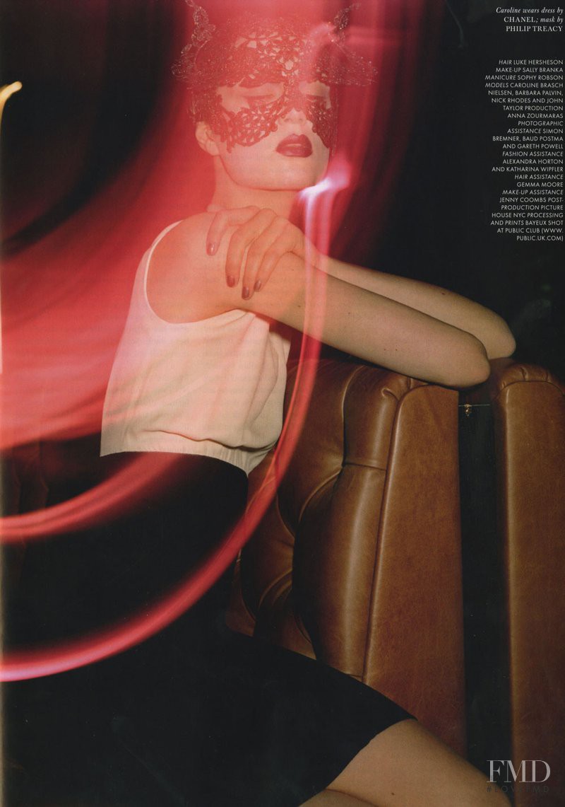 Caroline Brasch Nielsen featured in Lipgloss And Cigarettes, March 2011