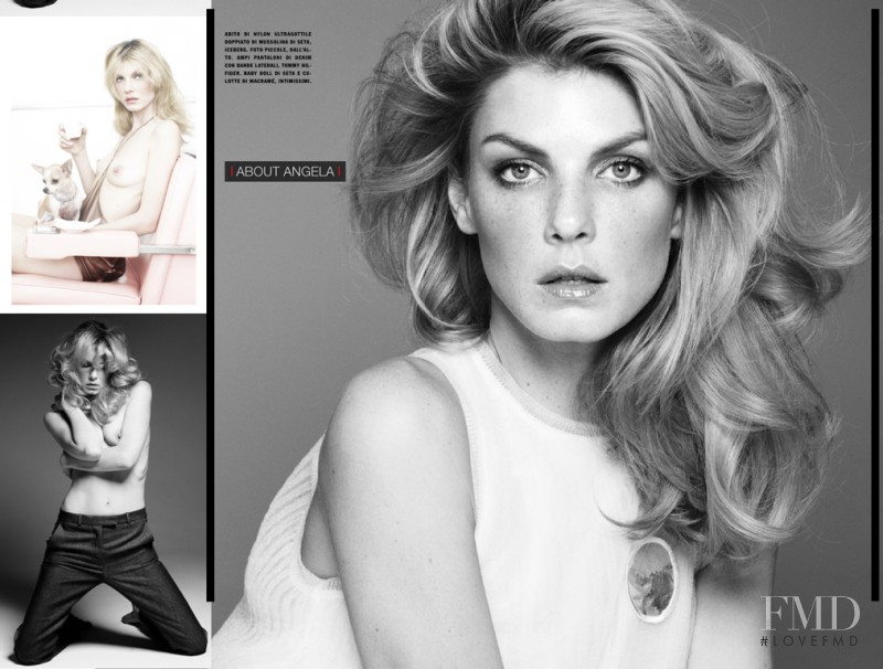 Angela Lindvall featured in Reportage From L.A., March 2014