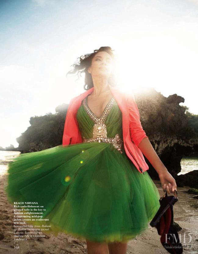 Elena Fernandes featured in Paradise Found, April 2011