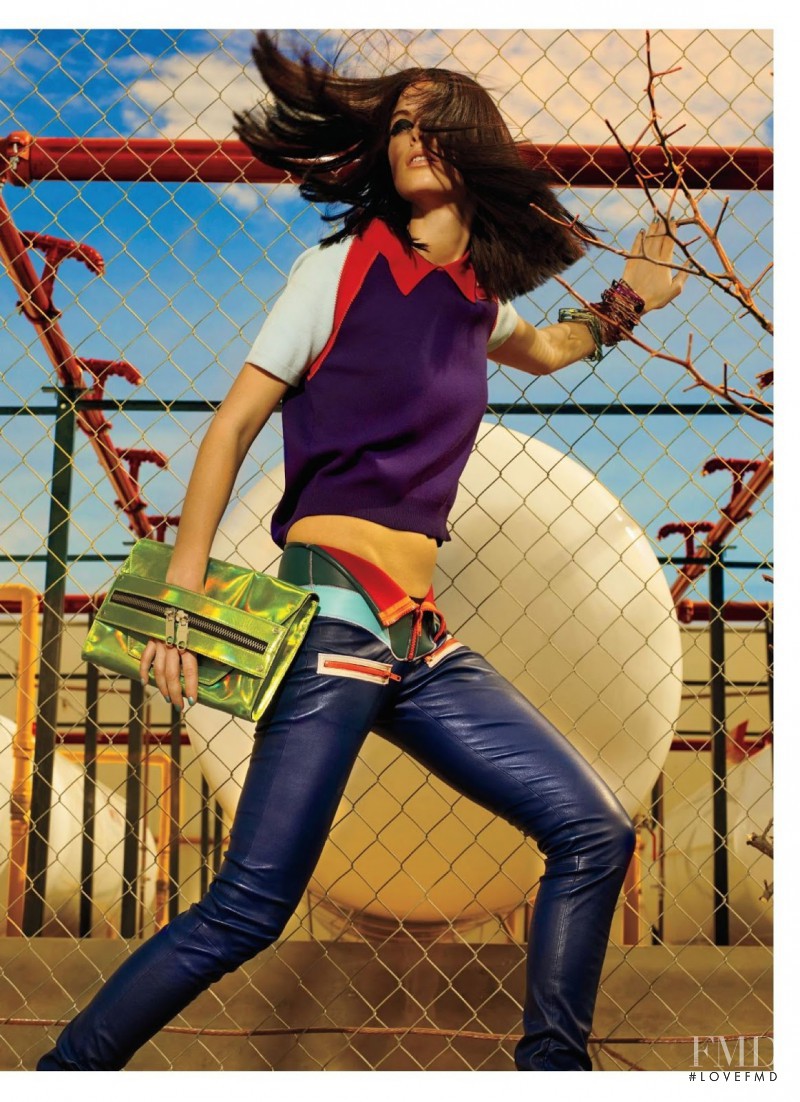 Pamela Bernier featured in Full Speed, April 2014