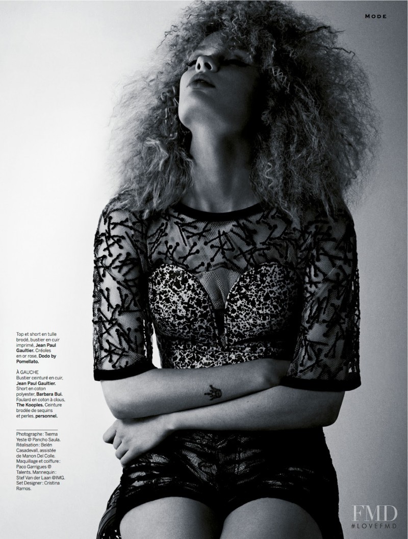Stef van der Laan featured in Afrodisiaque, March 2014