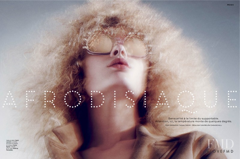 Stef van der Laan featured in Afrodisiaque, March 2014