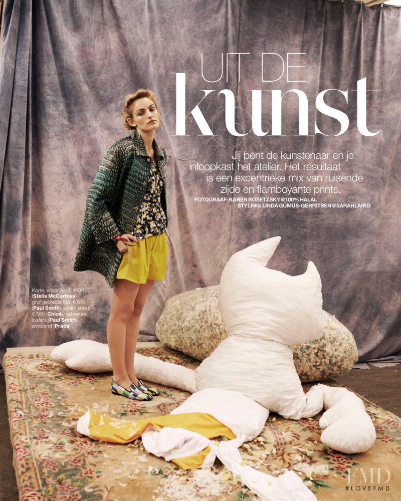 Maxime van der Heijden featured in Uit De Kunst, March 2014