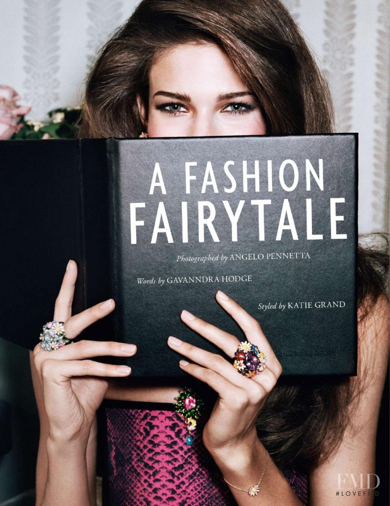 Kendra Spears featured in A Fashion Fairytale, April 2014