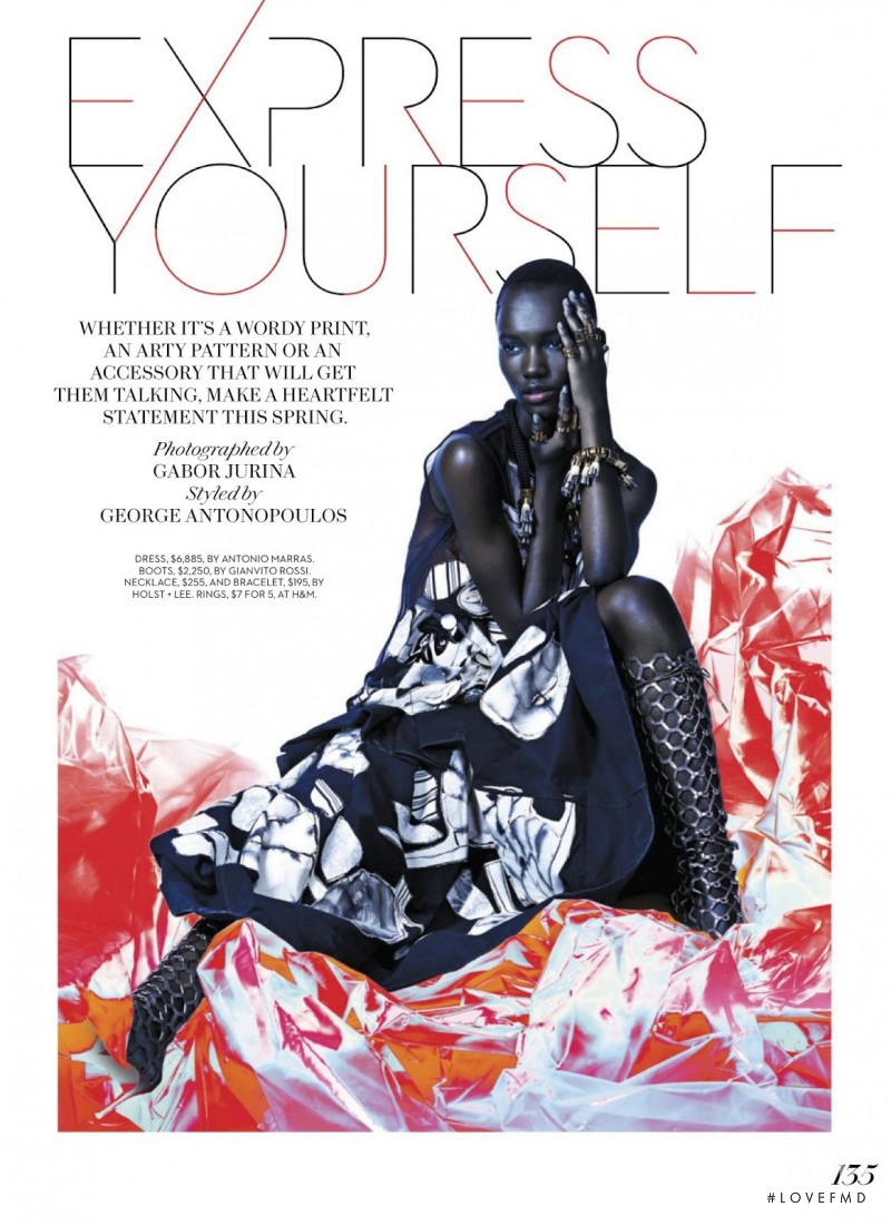 Herieth Paul featured in Express Yourself, April 2014