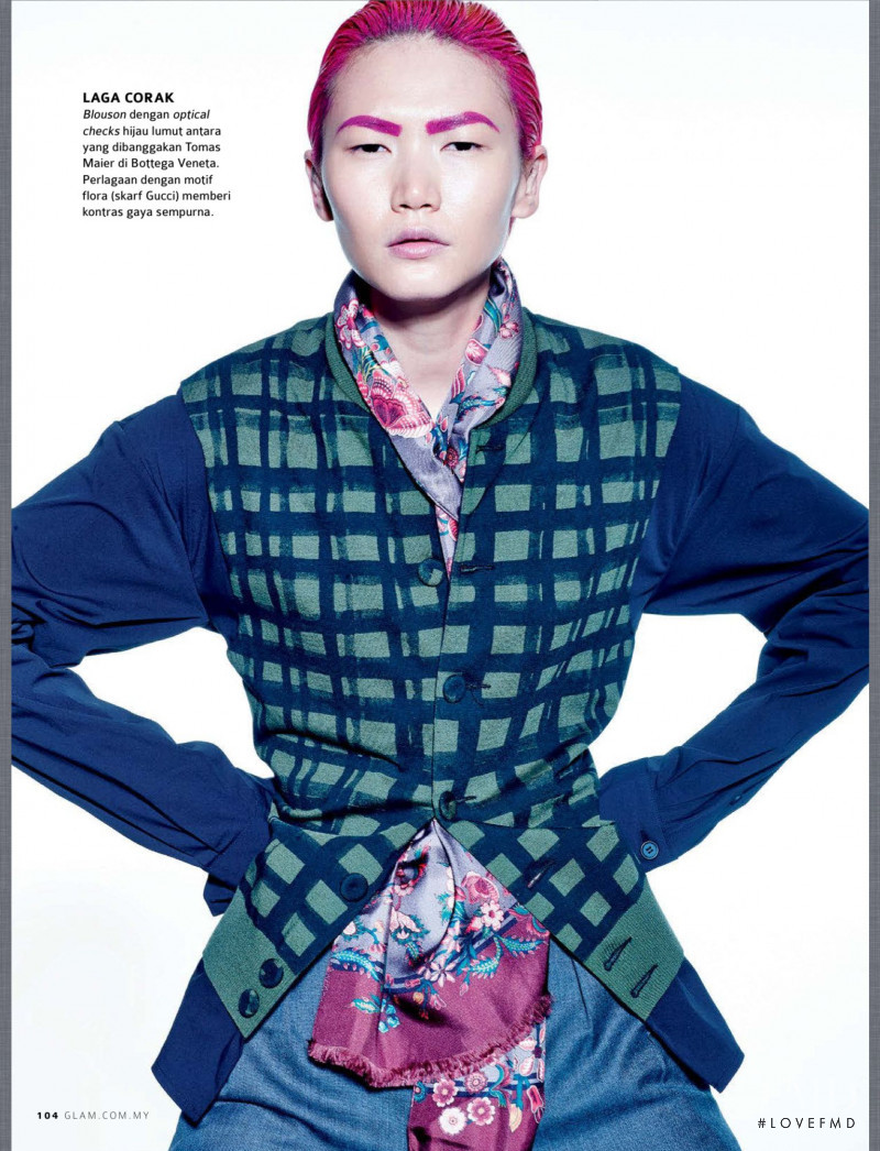 Gwen Lu featured in Clean & Strong, February 2014