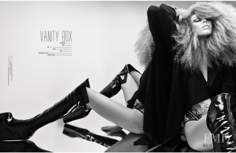 Vika Skyte featured in Vanity Box, October 2010