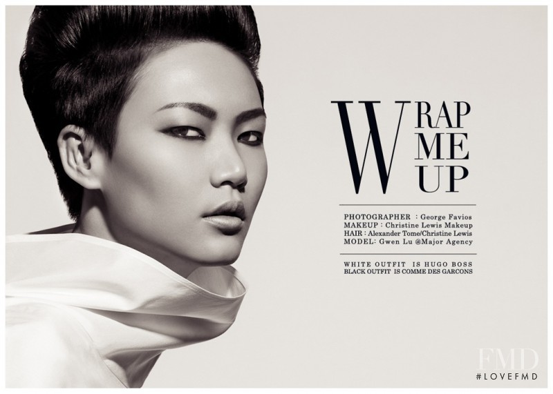 Gwen Lu featured in Wrap Me Up, October 2011