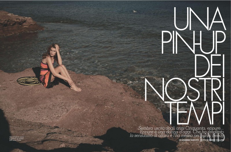 Eugenia Volodina featured in Una Pin-up dei Nostri Tempi, June 2011