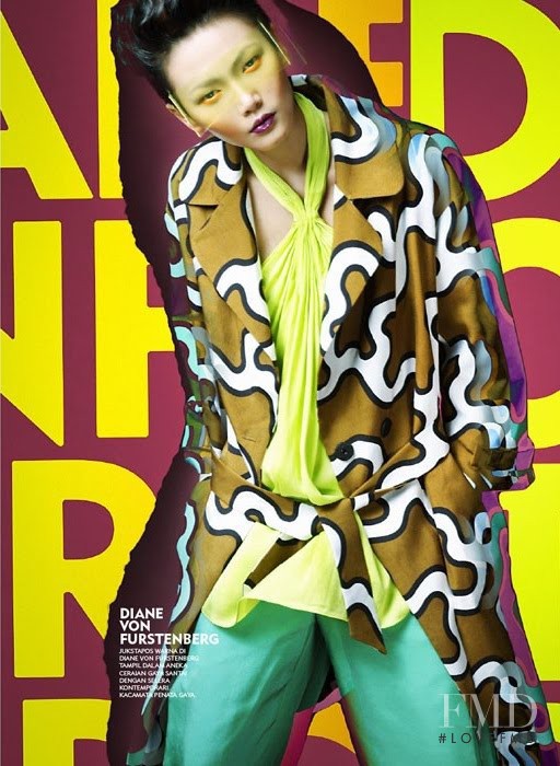 Gwen Lu featured in Spring \'11, March 2011