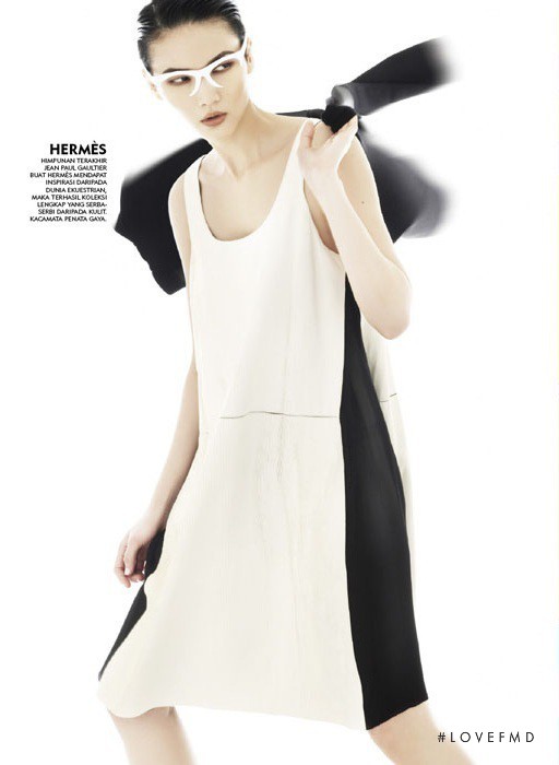 Gwen Lu featured in Spring \'11, March 2011