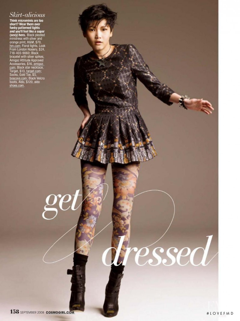 Gwen Lu featured in Get Dressed, September 2008