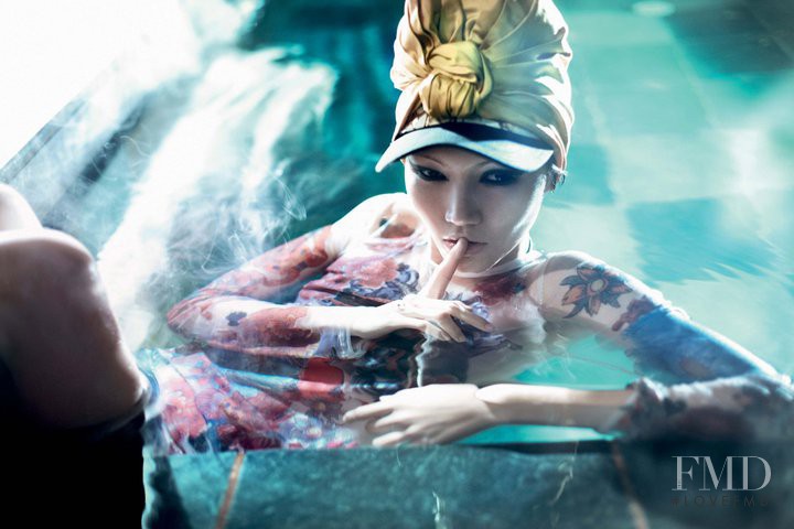 Gwen Lu featured in By The Pool, March 2007