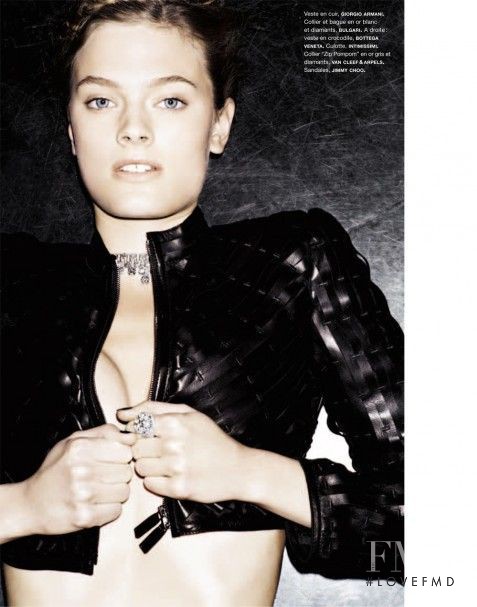 Constance Jablonski featured in Magnétique, April 2011