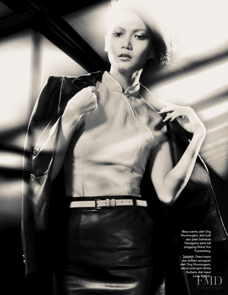 Gwen Lu featured in What Is Modern Glam?, March 2014