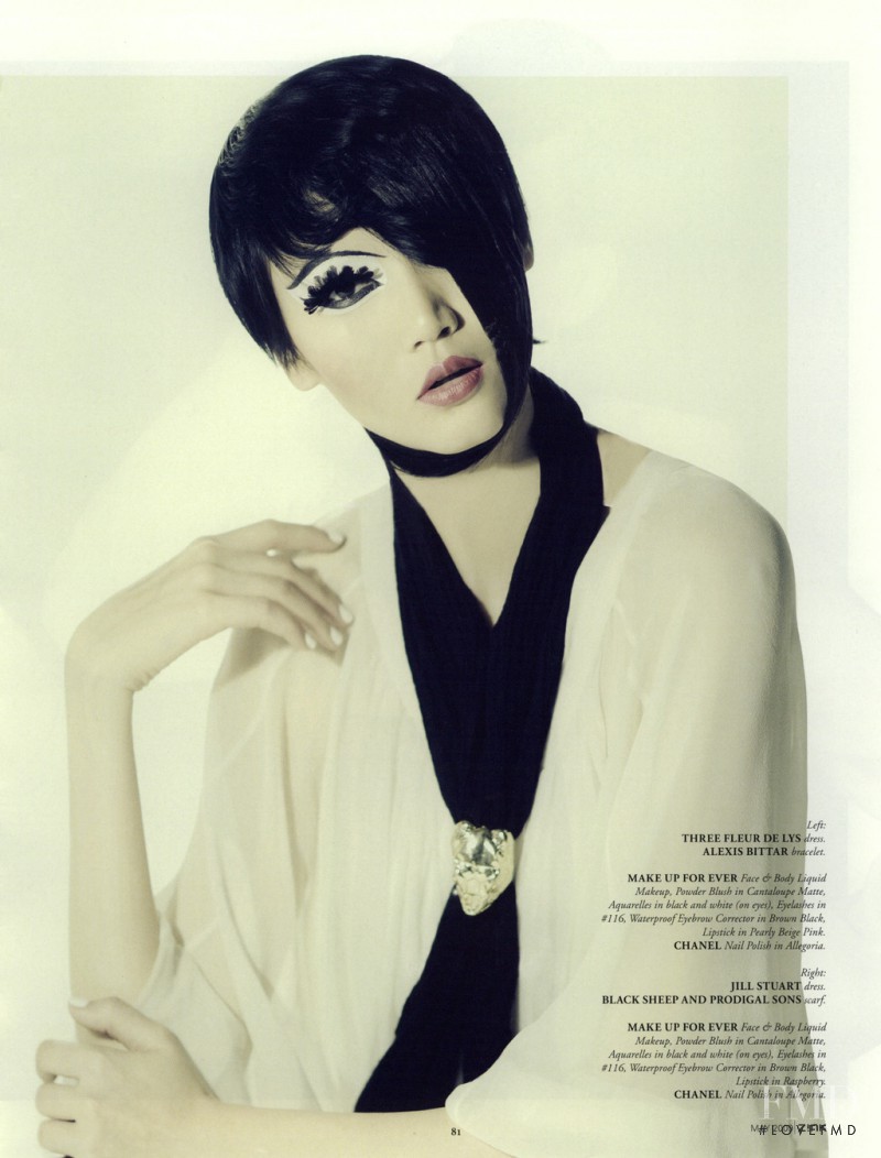 Gwen Lu featured in The Hairess, August 2010