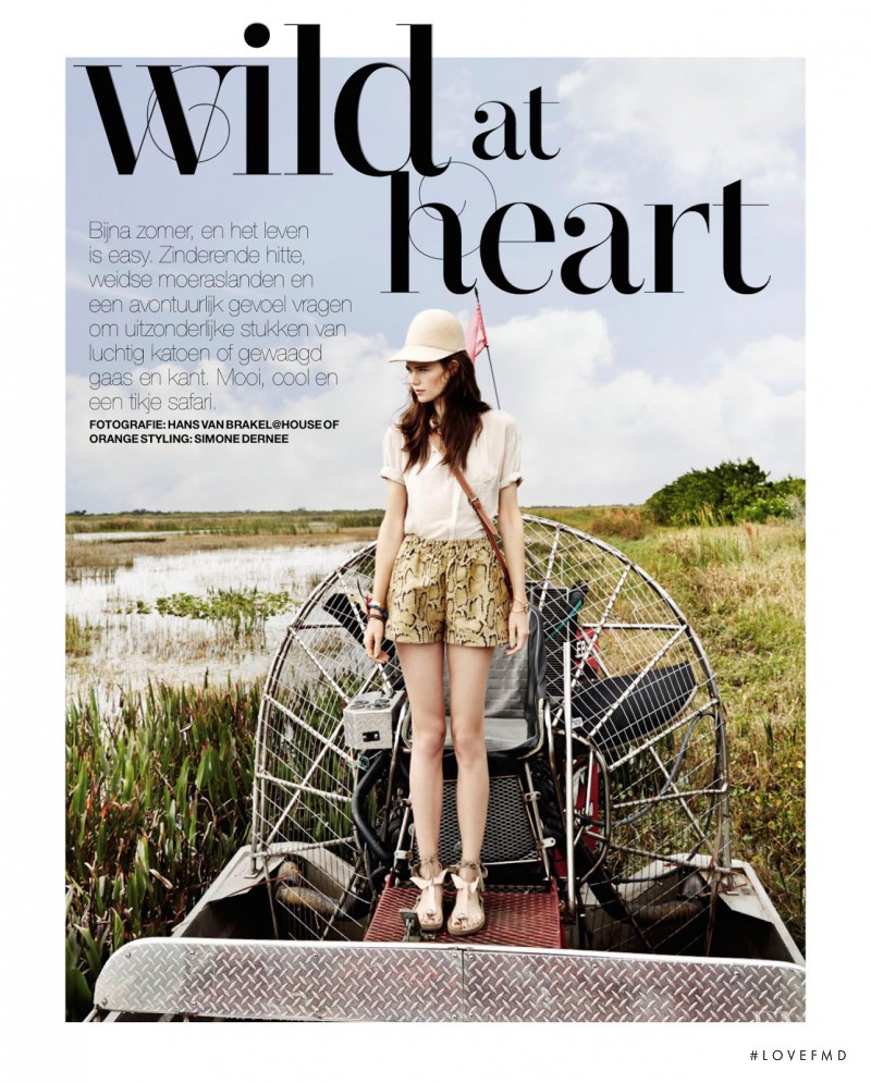 Diana Gartner featured in Wild At Heart, April 2014