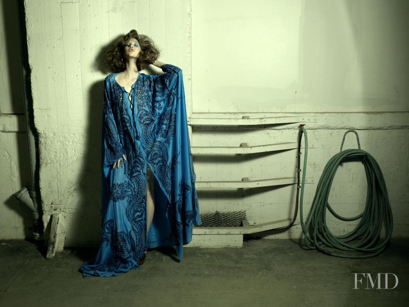 Anais Pouliot featured in L\'Ange Bleu, June 2011