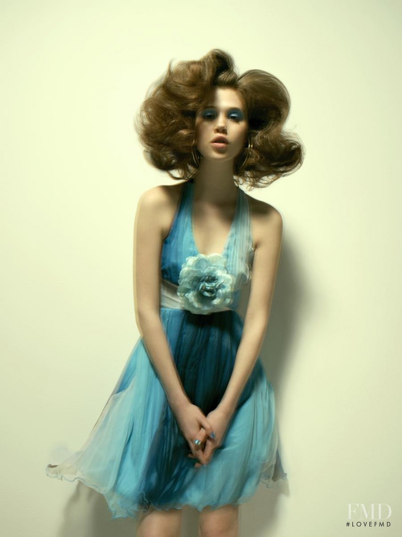 Anais Pouliot featured in L\'Ange Bleu, June 2011