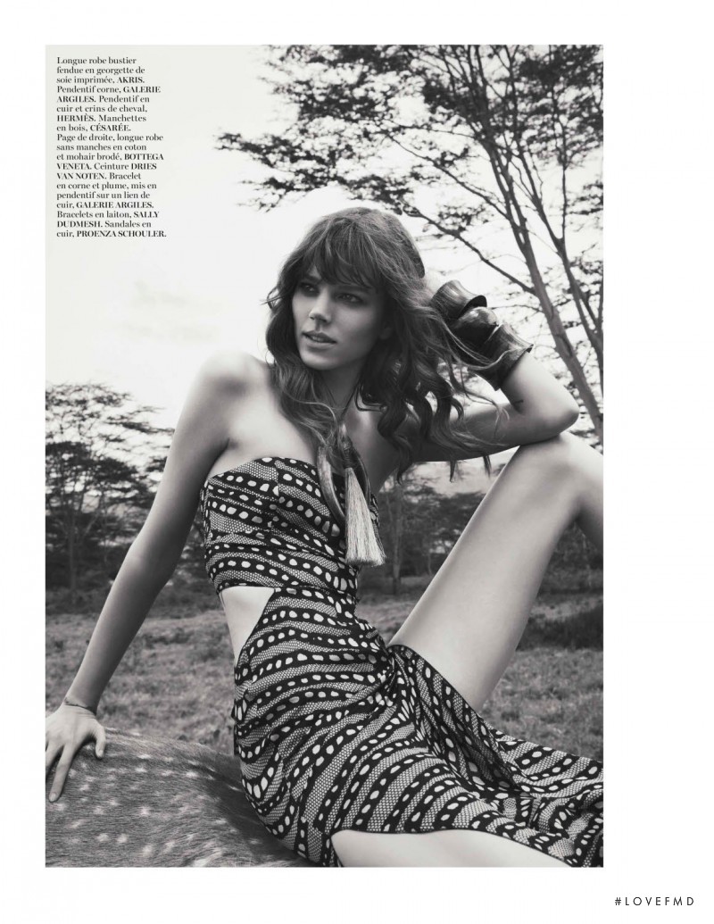 Freja Beha Erichsen featured in Nomade, April 2014