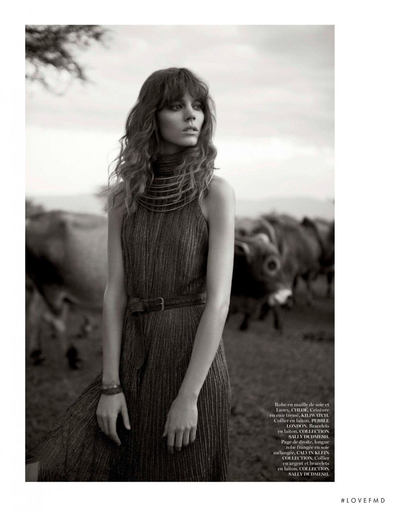 Freja Beha Erichsen featured in Nomade, April 2014