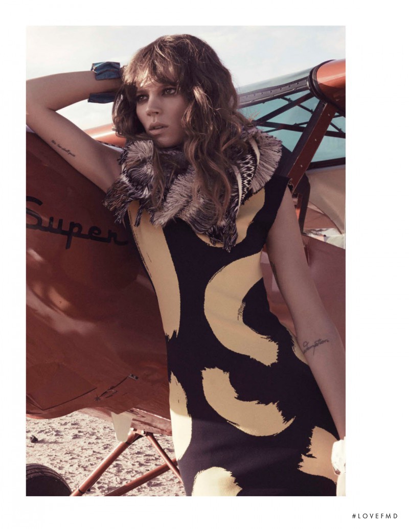 Freja Beha Erichsen featured in Nomade, April 2014