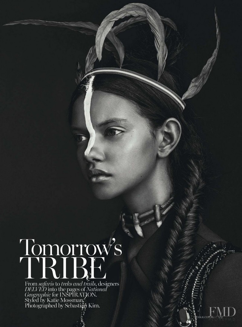 Marina Nery featured in Tomorrow\'s Tribe, April 2014