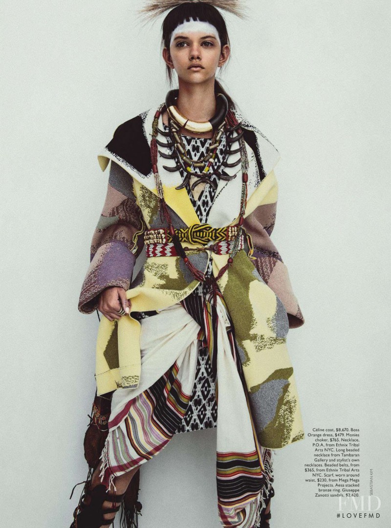 Marina Nery featured in Tomorrow\'s Tribe, April 2014