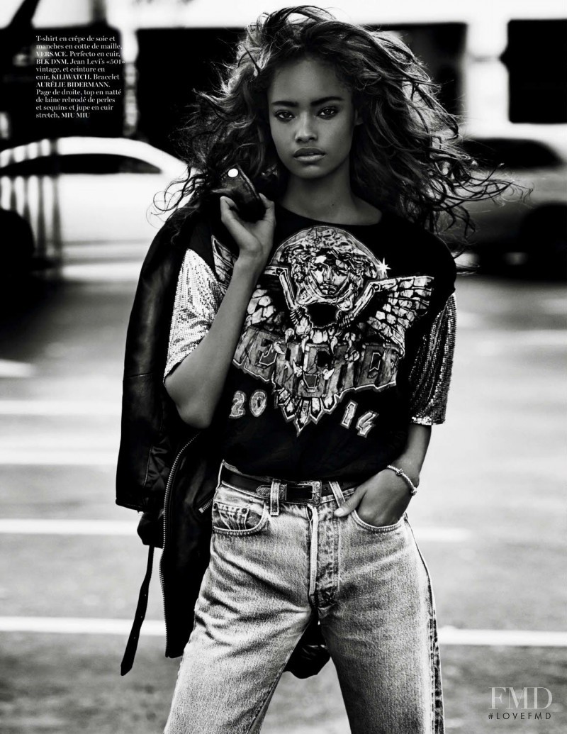 Malaika Firth featured in Miami Heat, April 2014