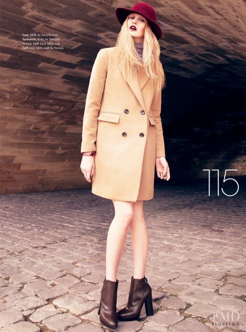 Claire Granlund featured in Rive Gauche, May 2011