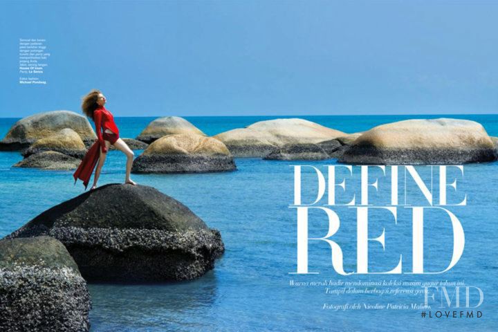 Polina Korkina featured in Define Red, October 2011