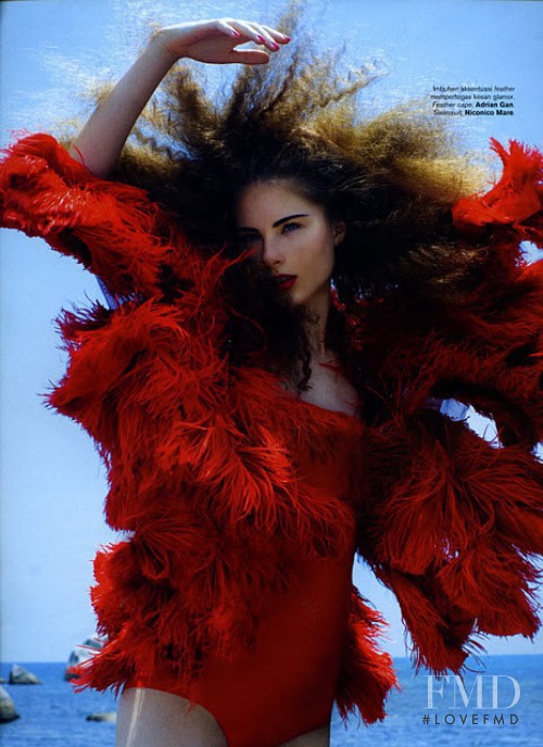 Polina Korkina featured in Define Red, October 2011