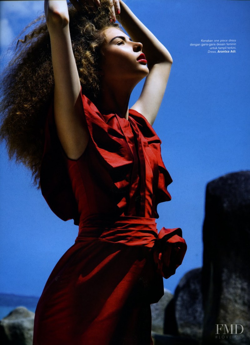 Polina Korkina featured in Define Red, October 2011