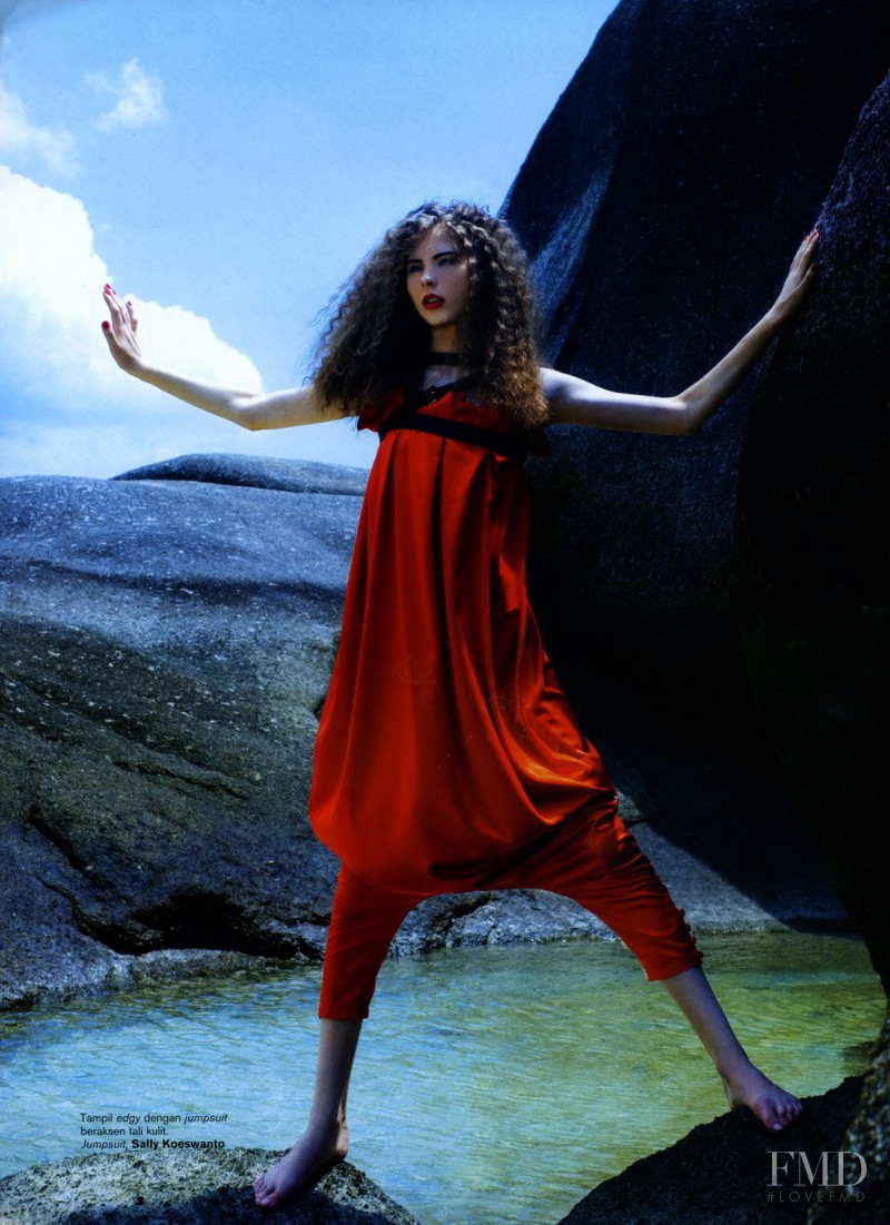 Polina Korkina featured in Define Red, October 2011