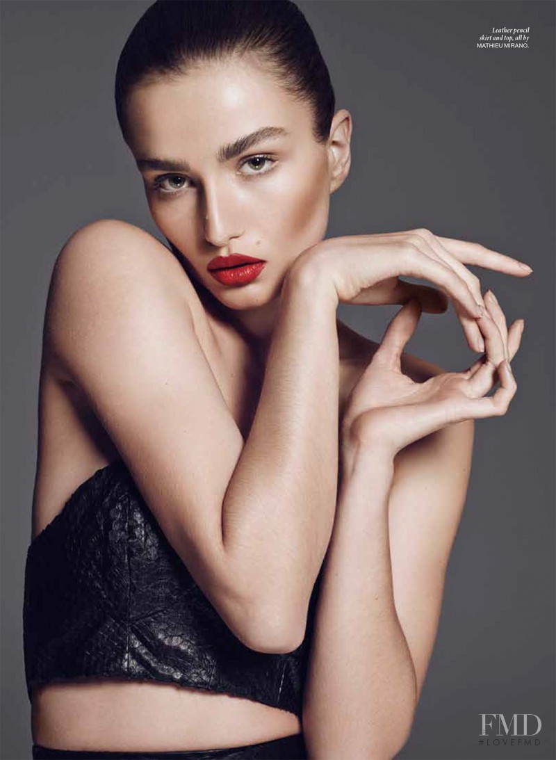 Andreea Diaconu featured in Andreea Diaconu, March 2014